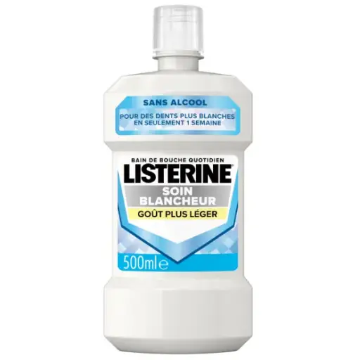 [401V2] LISTERINE BAIN DE BOUCHE BLANCHEUR 500ML