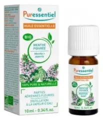 [708] PURESSENTIEL HE MENTHE POIVREE BIO 10ML