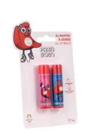 [1408V1] SET DE 2 BAUMES A LEVRES MASCOTTE JO 4G