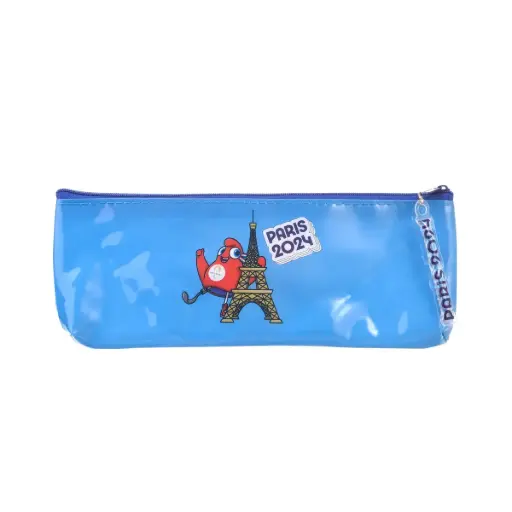 [1411] TROUSSE MASCOTTE JO TOUR EIFFEL BLEU