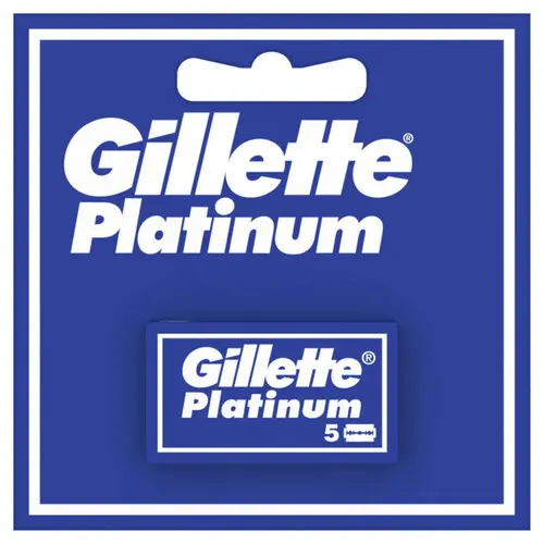 [321] GILLETTE LAMES RASOIR PLATINUM x 5