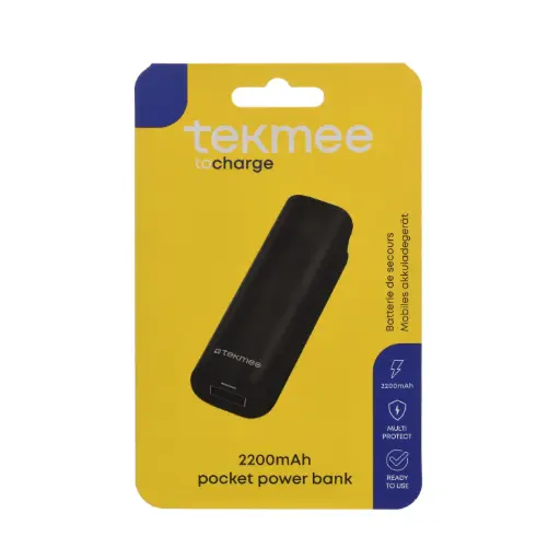 [810] BATTERIE EXTERNE 2200mAh TEKMEE