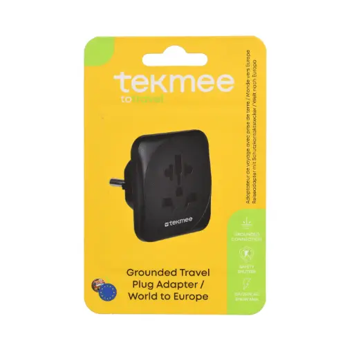 [818] TEKMEE ADAPTATEUR DE PRISE MONDE/FRANCE