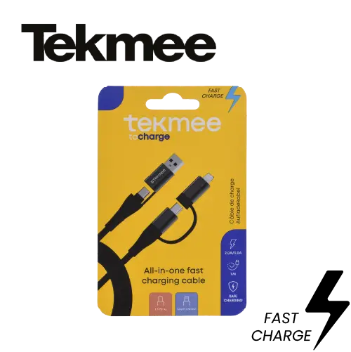 [804] TEKMEE CABLE TOUT EN UN 1M