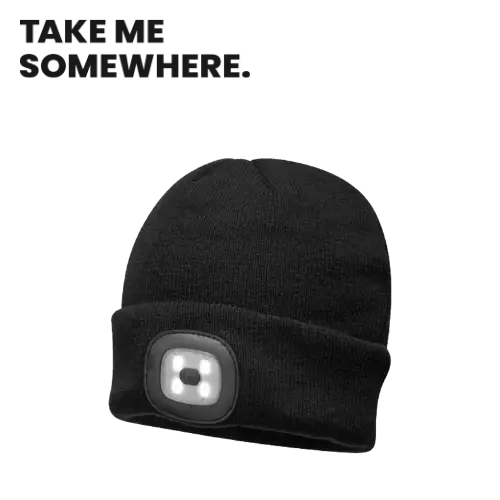 [819] BONNET LED NOIR