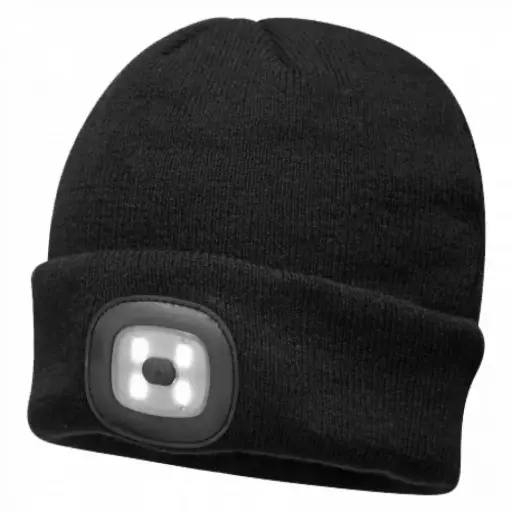 [819] BONNET LED NOIR