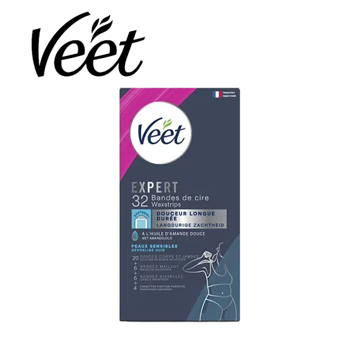 [585] VEET COFFRET BANDE DE CIRE EXPERT x 32