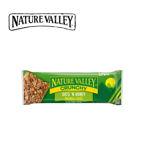 [3006V2] BARRE CRUNCHY AVOINE & MIEL x 2 - 42G