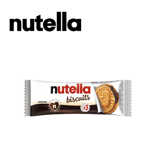 [3201] NUTELLA BISCUITS  x 3 - 41G