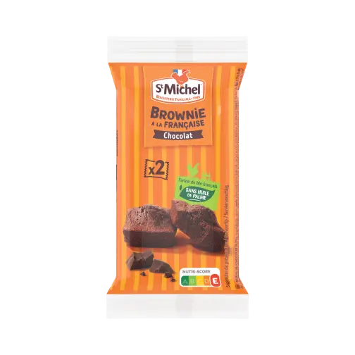 [3205] BROWNIES ST MICHEL CHOCO x 2 - 50G