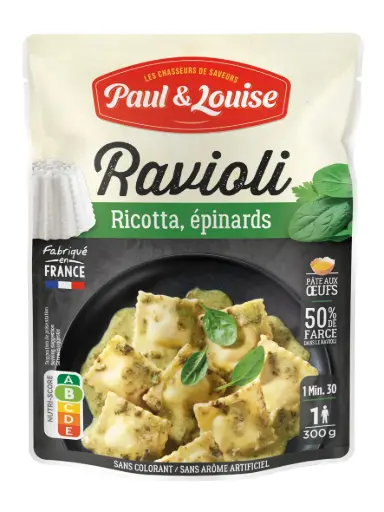 [3400] PAUL&LOUISE RAVIOLI RICOTTA EPIN 300G