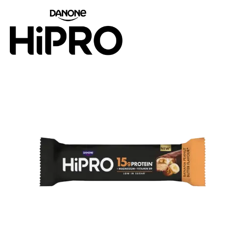 [3012] HIPRO BARRE PROTEINÉE BANANE BEURRE DE CACAHUÈTE 45G