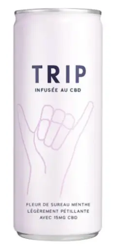 [2303] TRIP SUREAU MENTHE CBD SLIM CAN 25CL