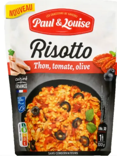 [3402] PAUL&LOUISE RISOTTO THON TOMATE 300G