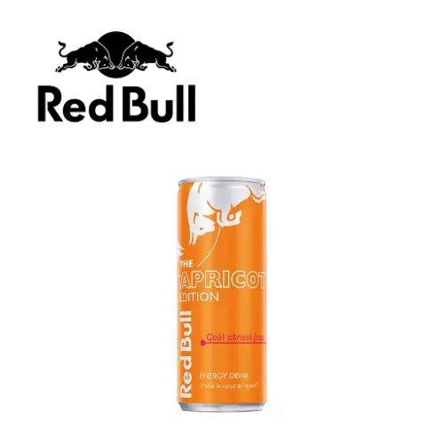 [2301V4] RED BULL ENERGY DRINK ABRICOT - FRAISE CAN 25CL 