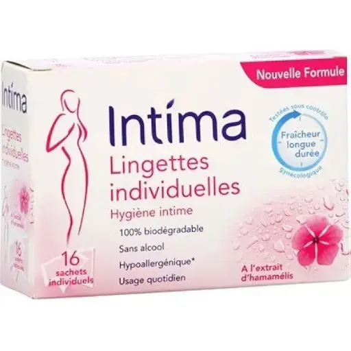 [252] PAQUET DE LINGETTES INTIMA x 16