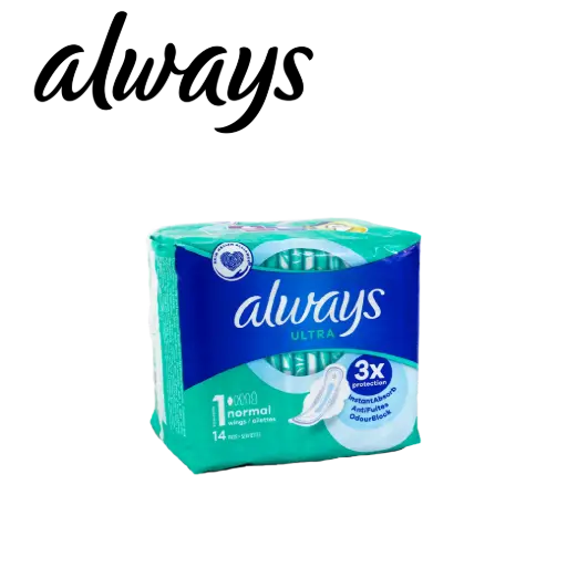 [280] SERVIETTES ALWAYS ULTRA NORMAL PLUS x 14 