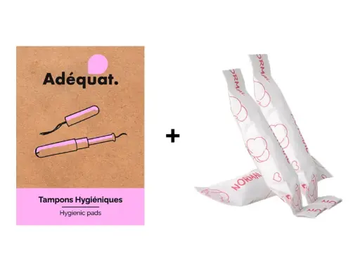 [297] TAMPON DIGIT BIO LOVE AND GREEN x 2