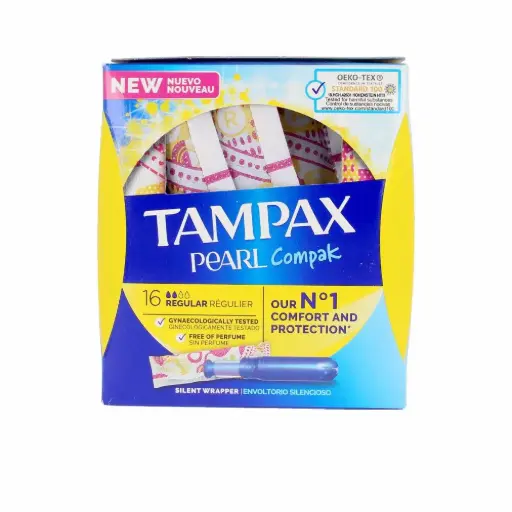 [293] TAMPONS TAMPAX PEARL REGULAR x 8