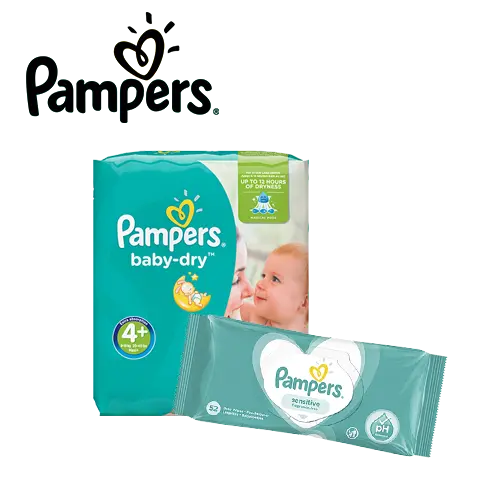 [1100] 3 COUCHES PAMPERS T4 + 10 LINGETTES PAMPERS